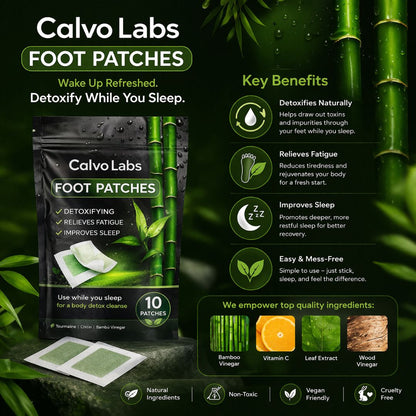 CalvoLab™ Herbal Natural Detox Foot Patches