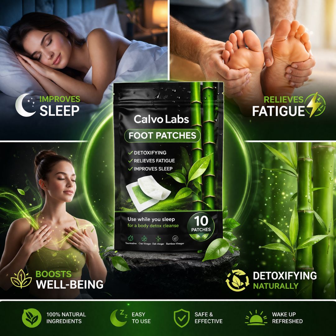 CalvoLab™ Herbal Natural Detox Foot Patches