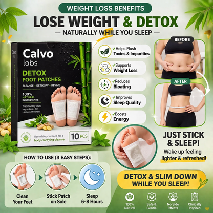 CalvoLab™ Herbal Natural Detox Foot Patches